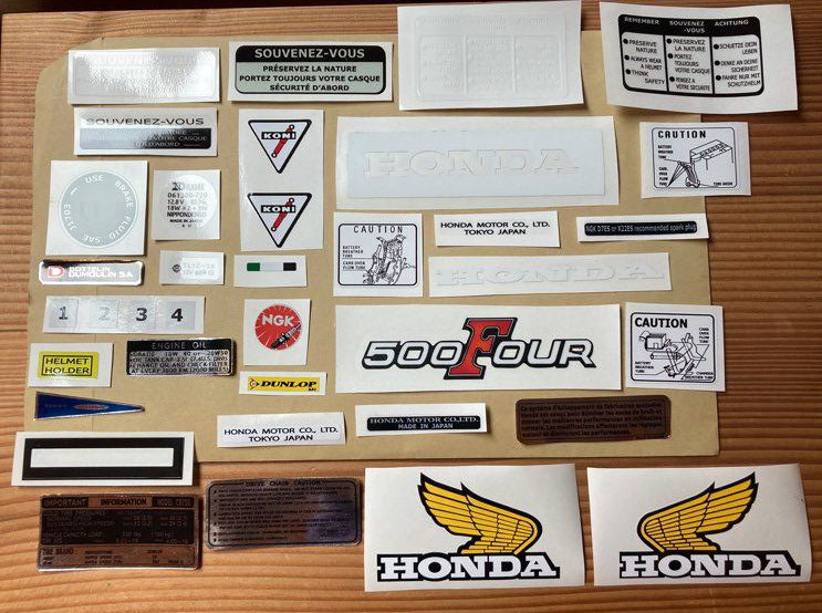 Planche Honda Four