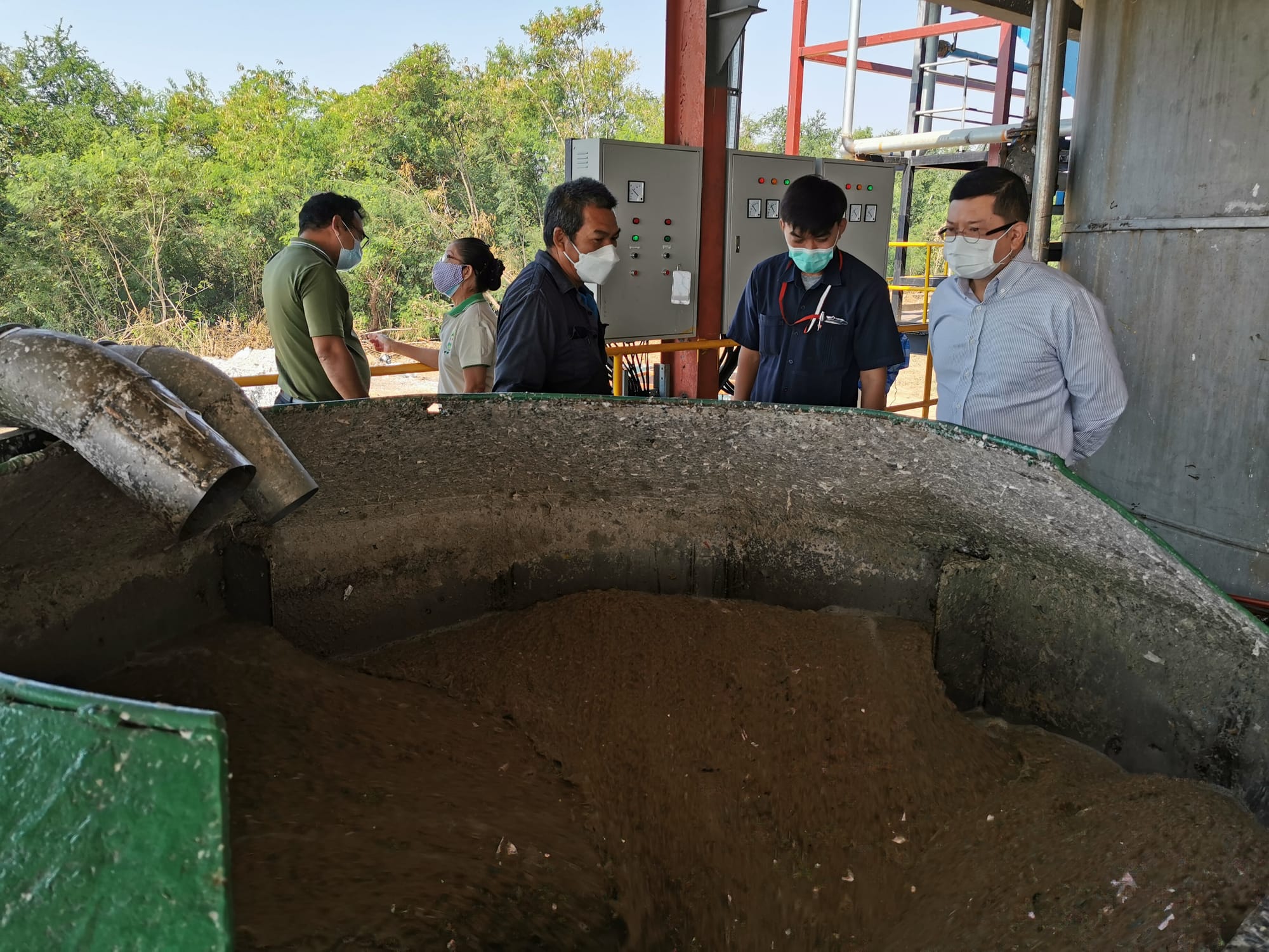 Thank you for customer visit " Krit fiber"