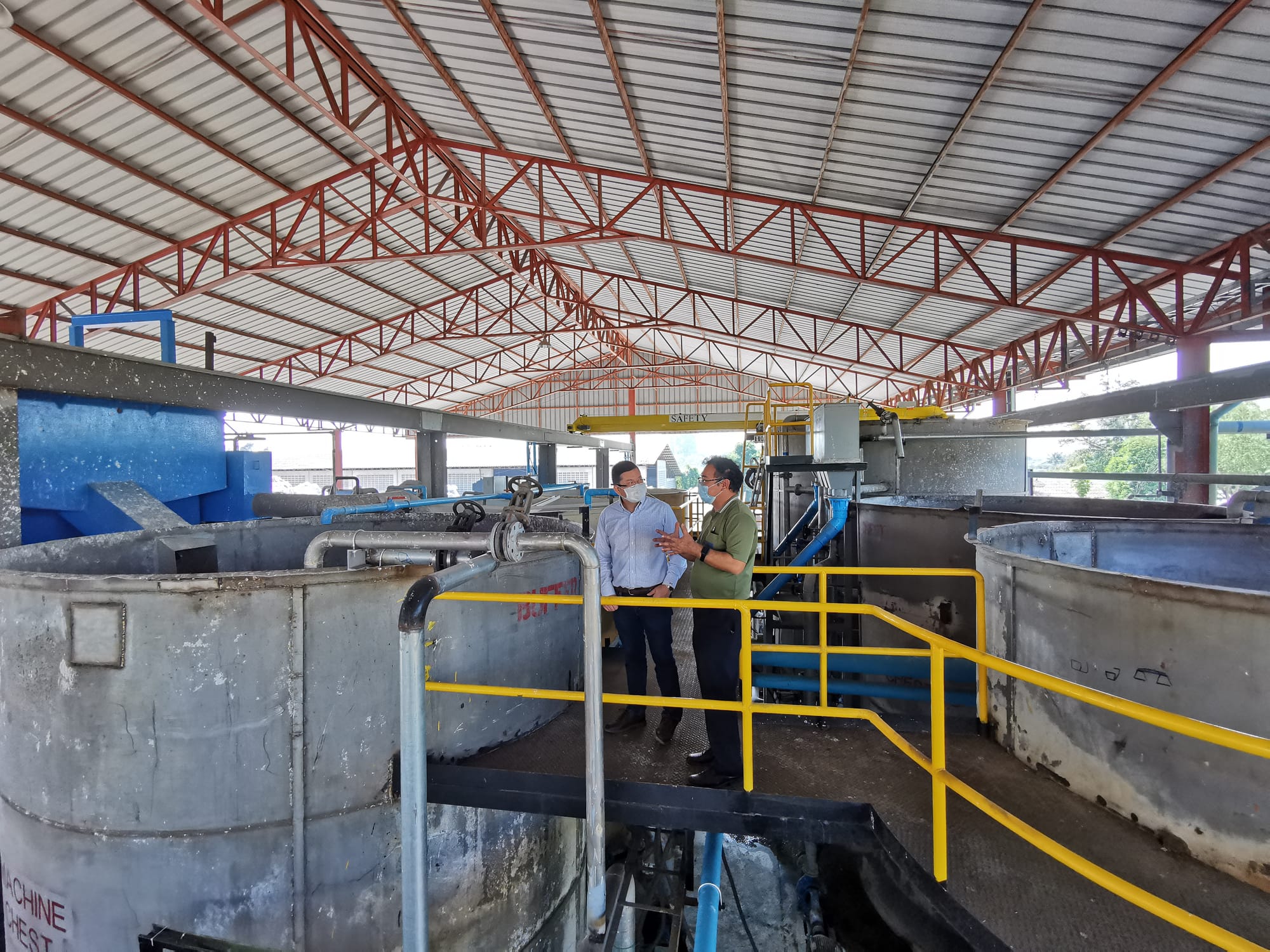 Thank you for customer visit " Krit fiber"