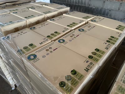 กรมส่งเสริมฯ หนุนกล่องยูเอสที รีไซเคิลได้ มอบโรงเรียนคนตาบอด