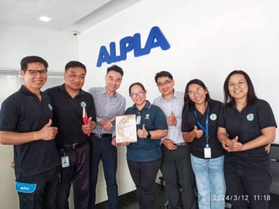 Alpla Packaging (Thailand) Ltd. has recycled liner waste in 2023 through the service of ECO FRINELDY THAI