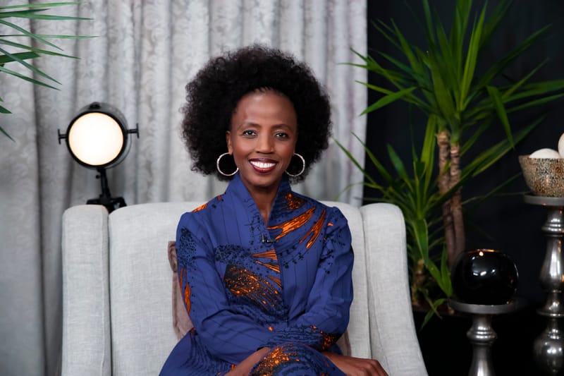 Khanyi Mlambo at Unpacked with  Relebogile