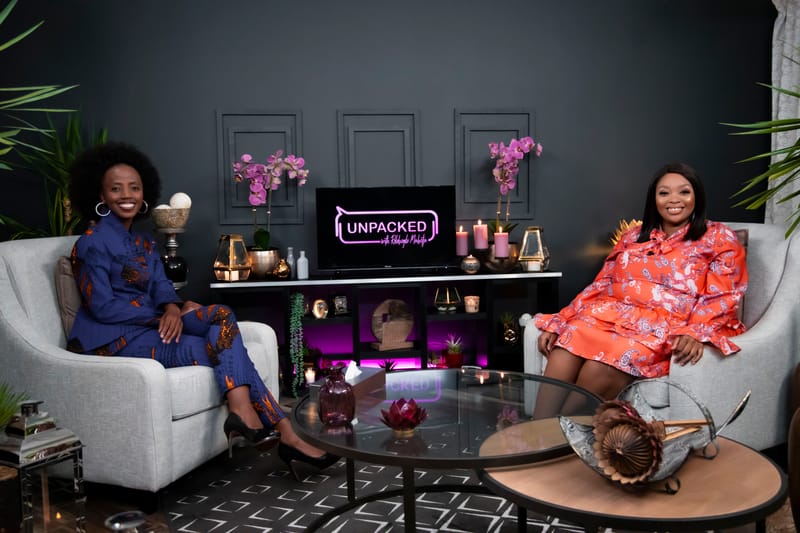 Khanyi Mlambo at Unpacked with  Relebogile