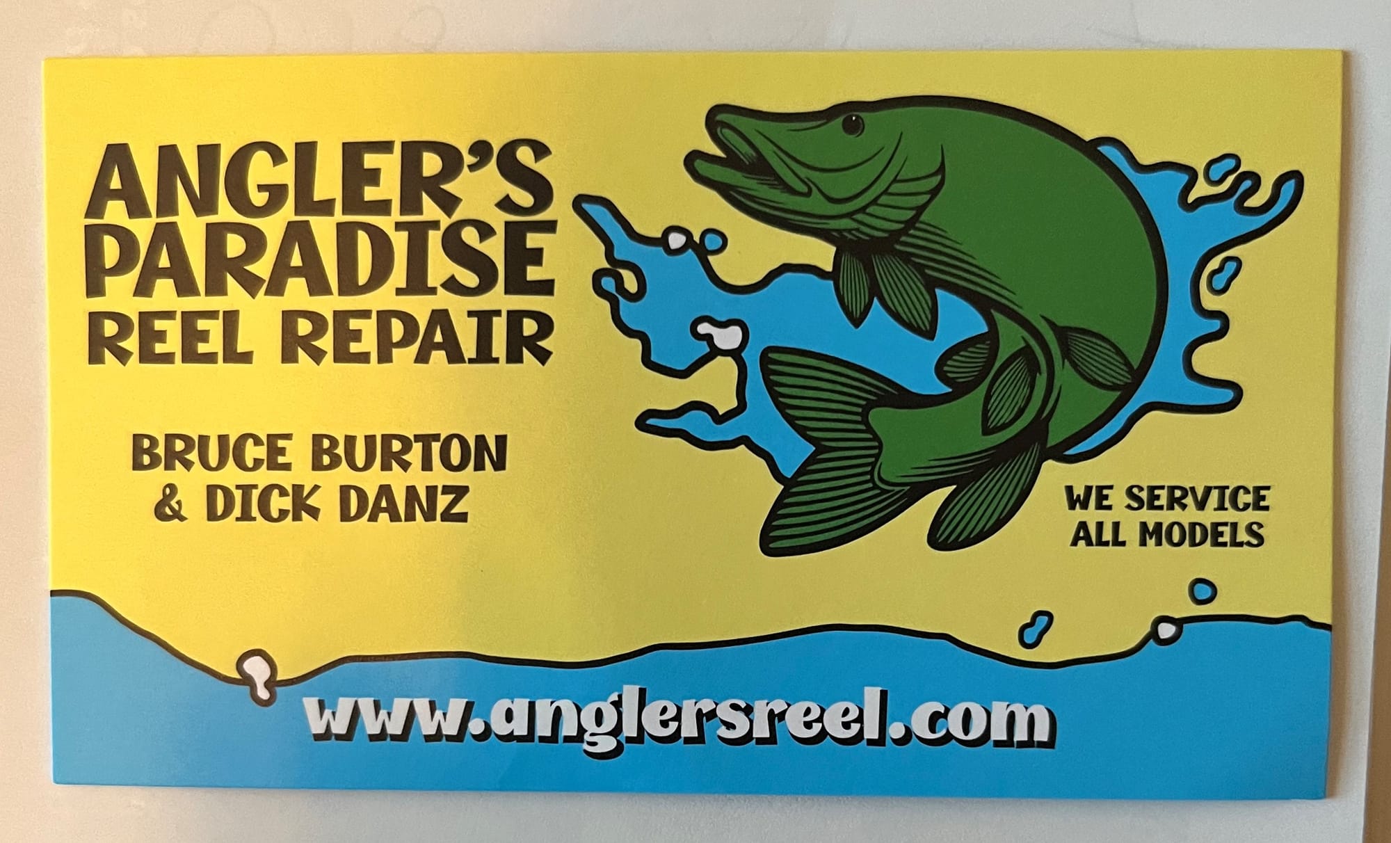 Reel repair parts