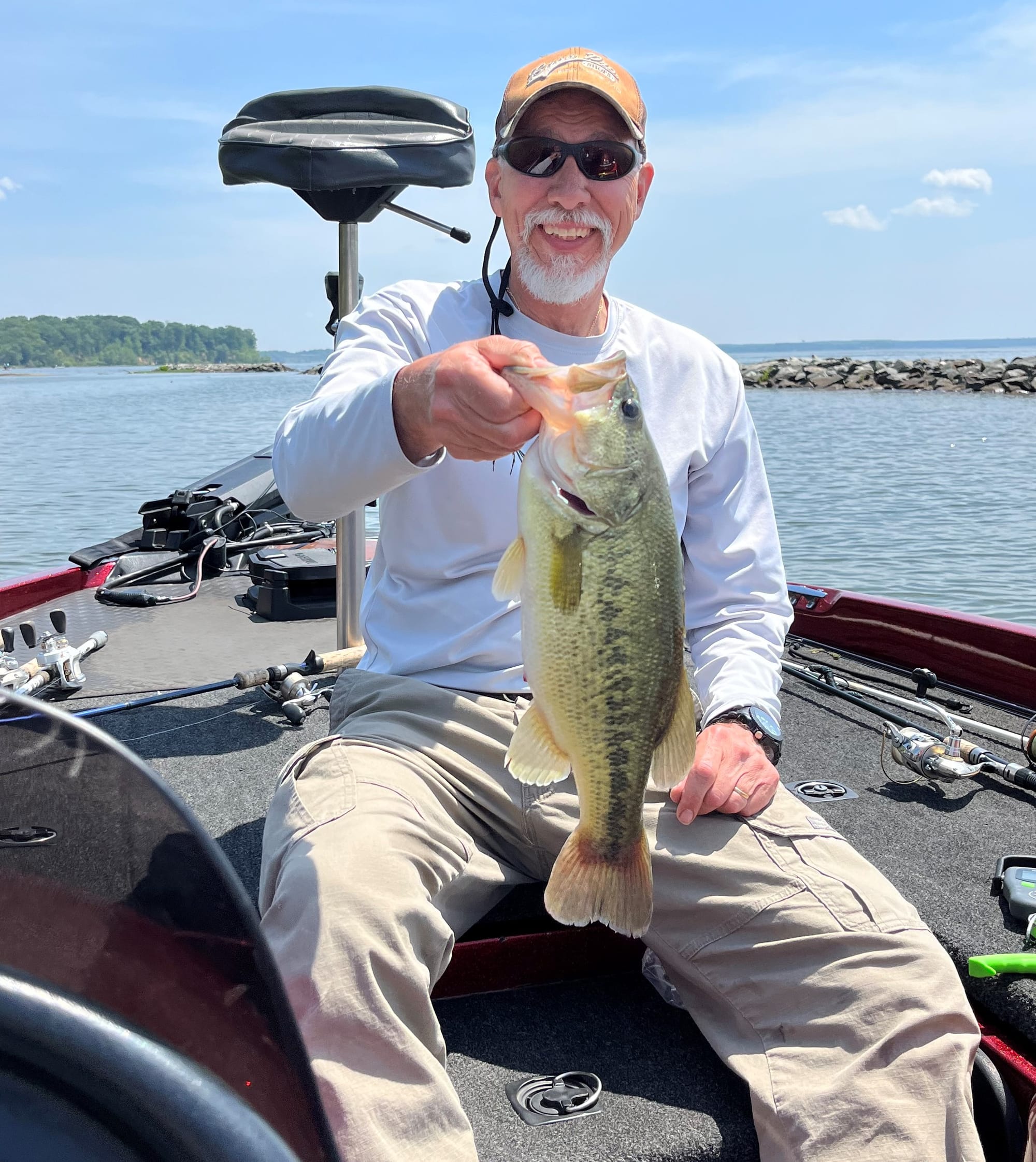 3 lb Bass lower Potomac May 2023