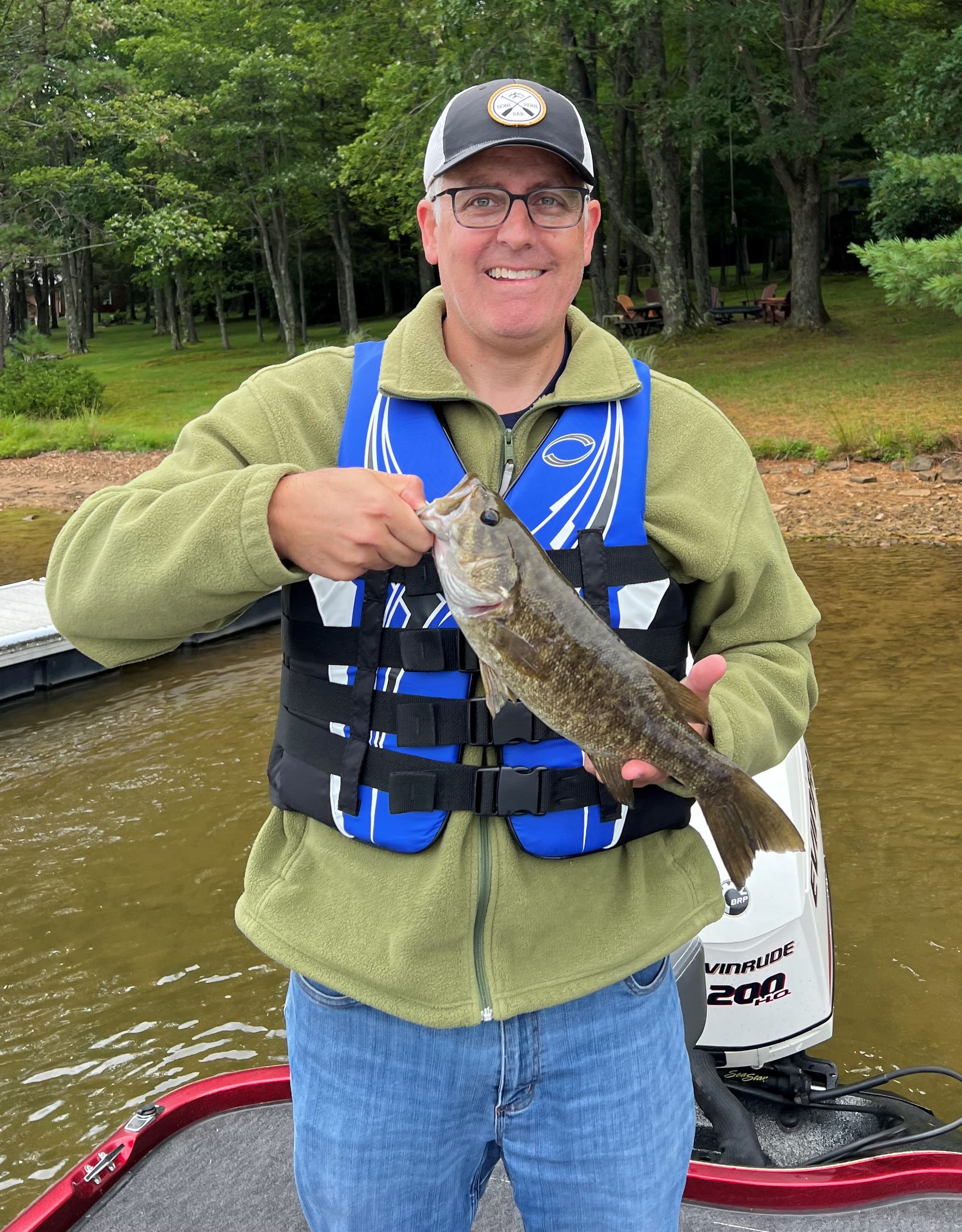 Ben Tungate's 2lb 9oz smallmouth bass