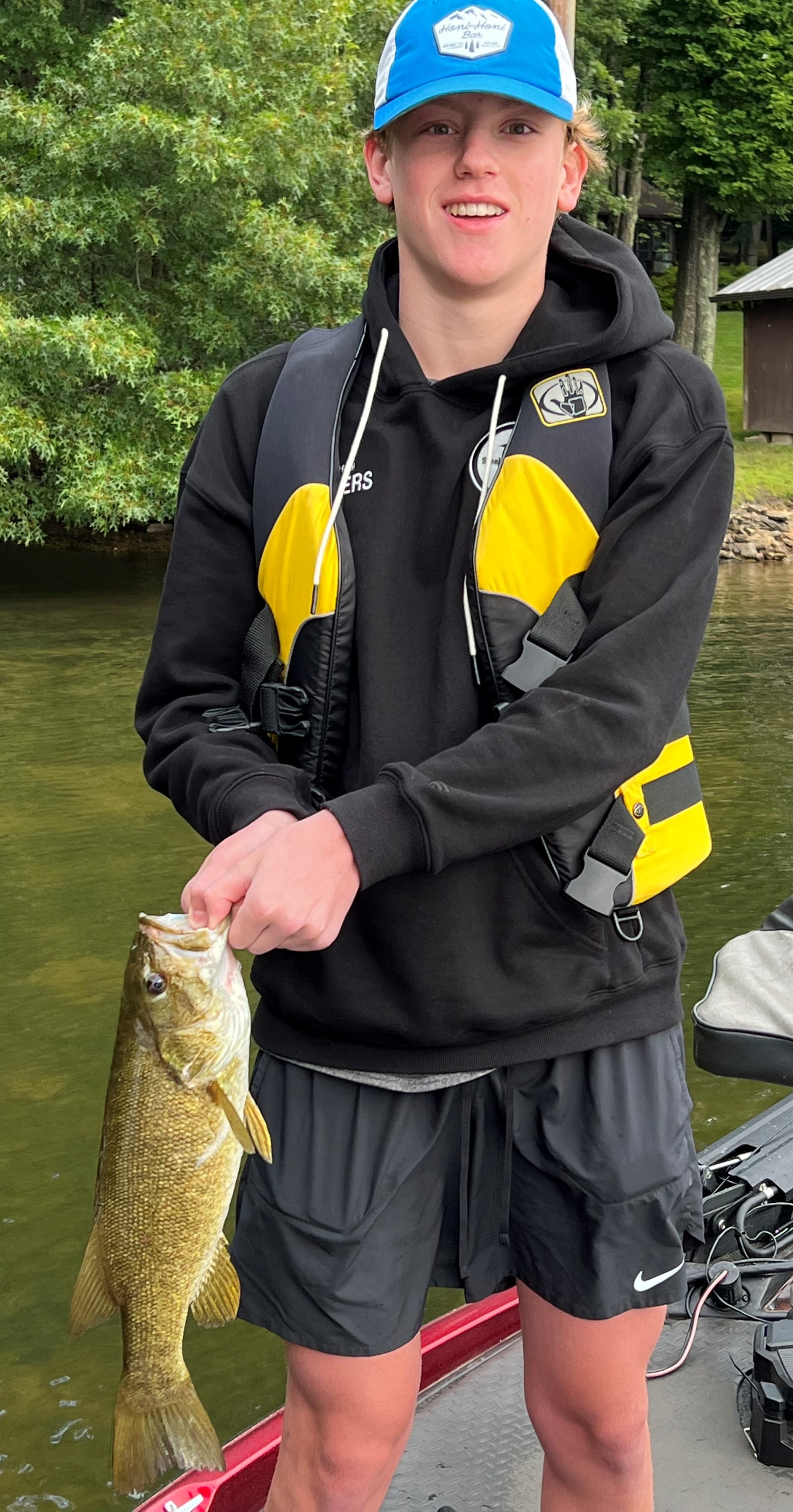 Ben Tungate's 2lb 9oz smallmouth bass