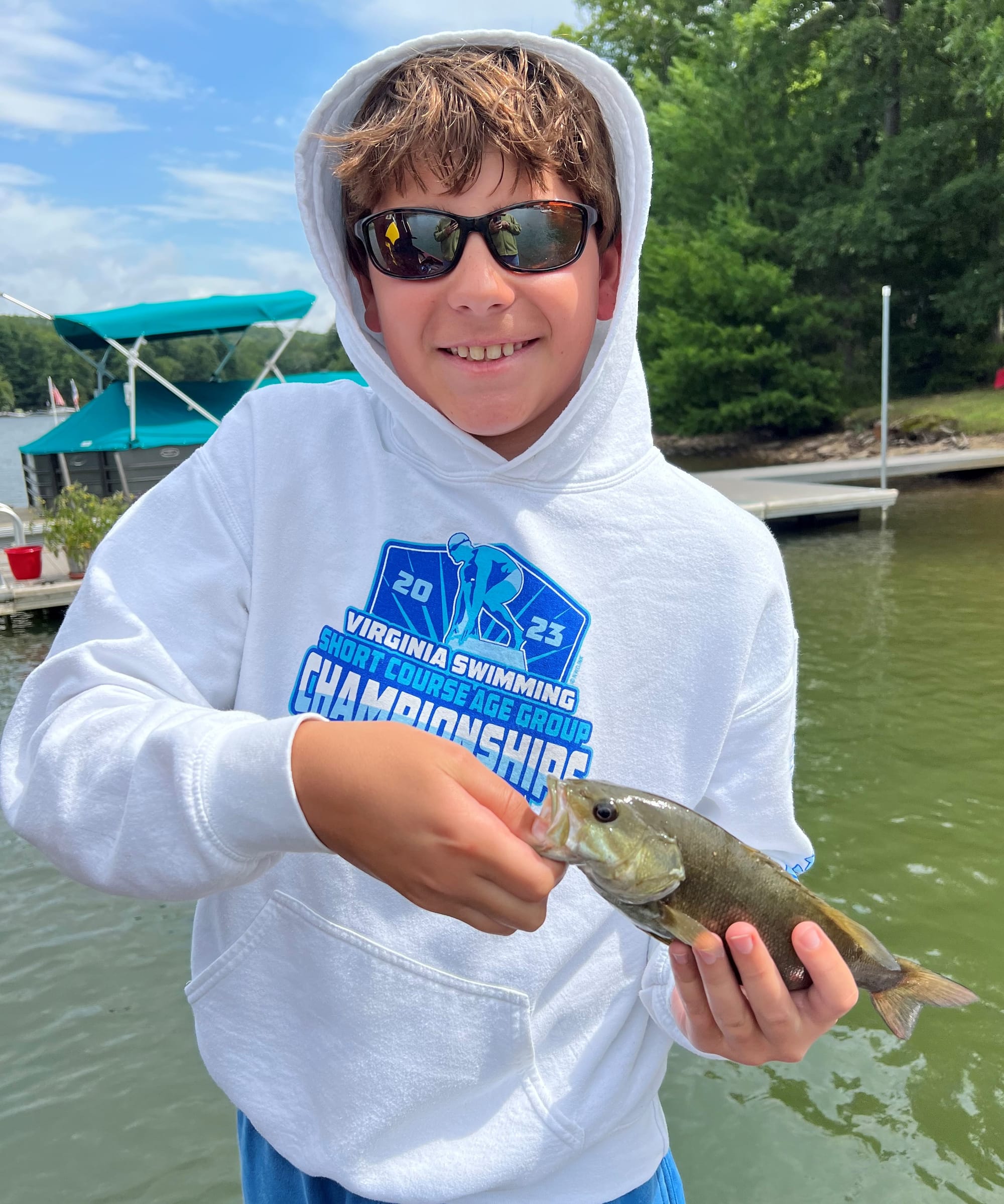 Ben Tungate's 2lb 9oz smallmouth bass