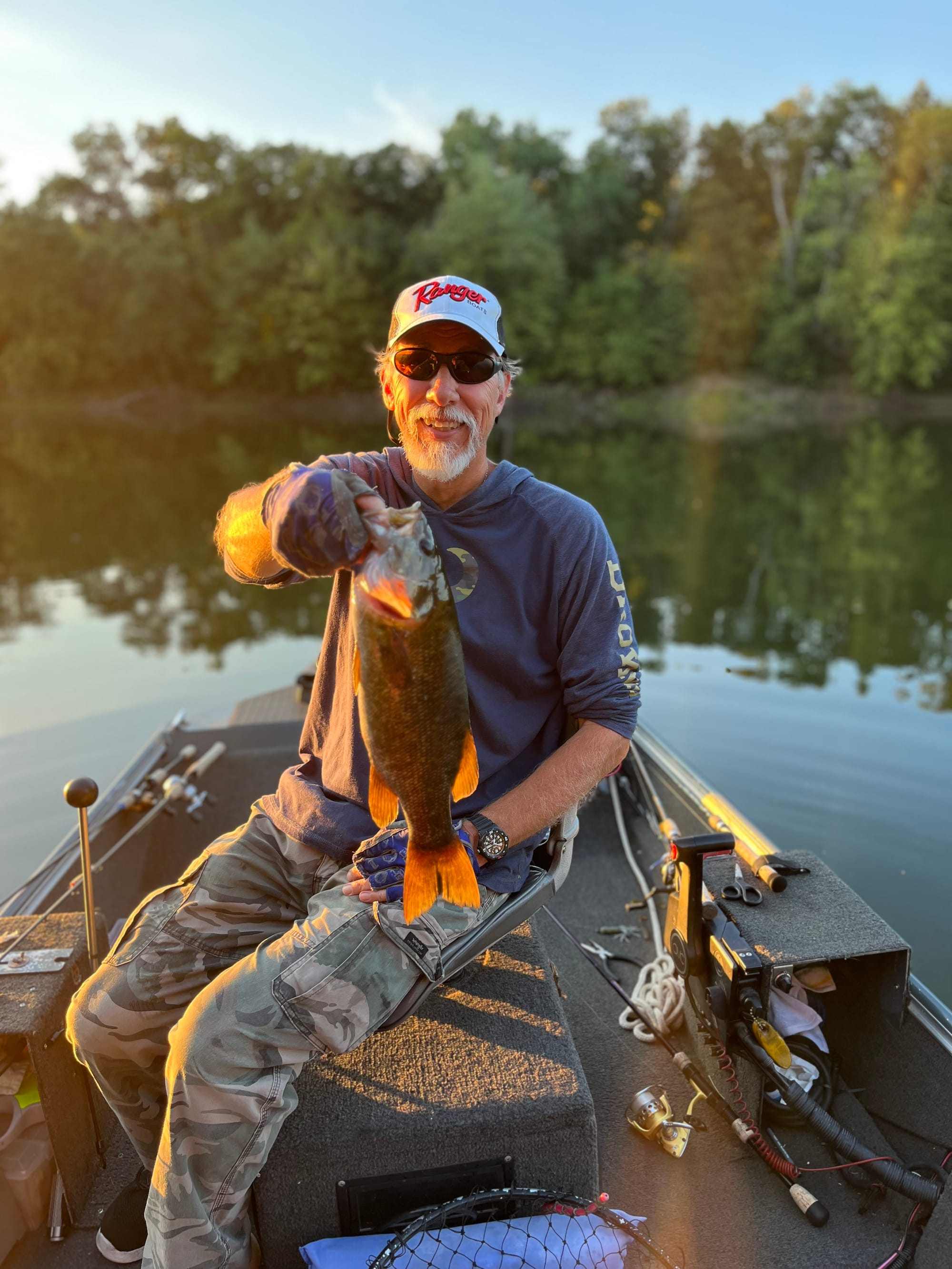 We caught 50 Smallmouth and 1 LM on Upper Potomac 