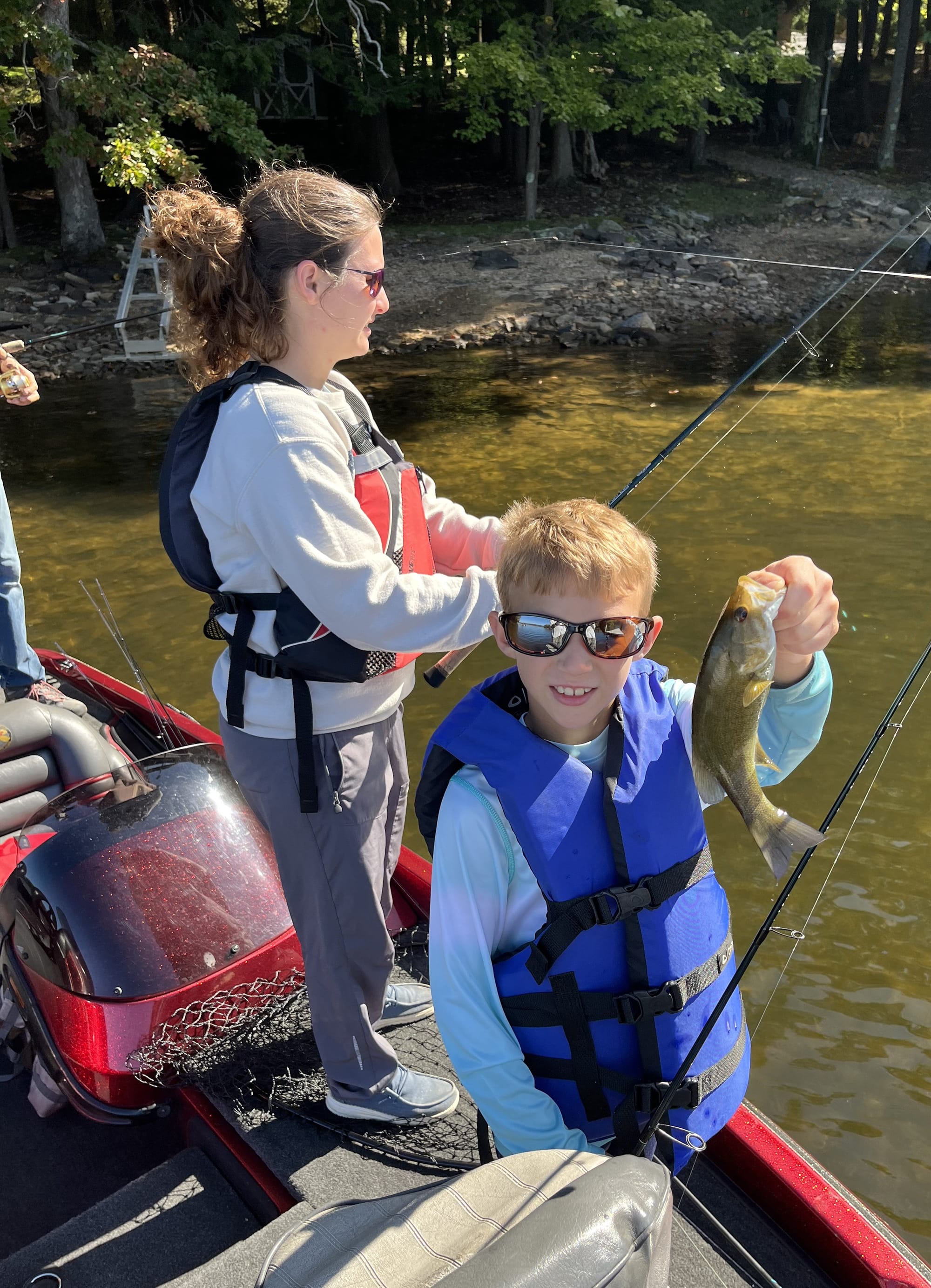 The Schmidt Family at Deep Creek
