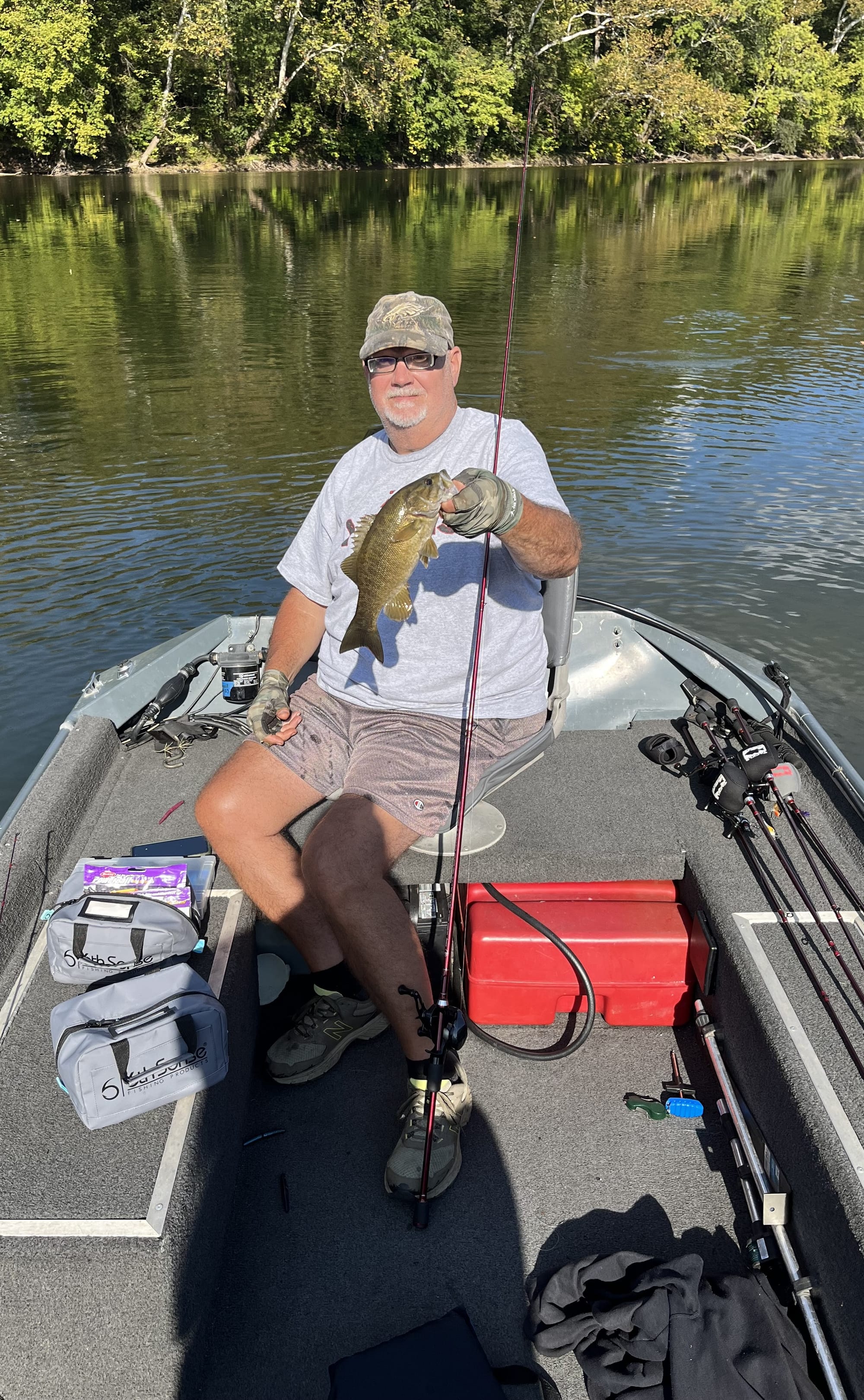 Had a good day on Upper Potomac with Brian Misner