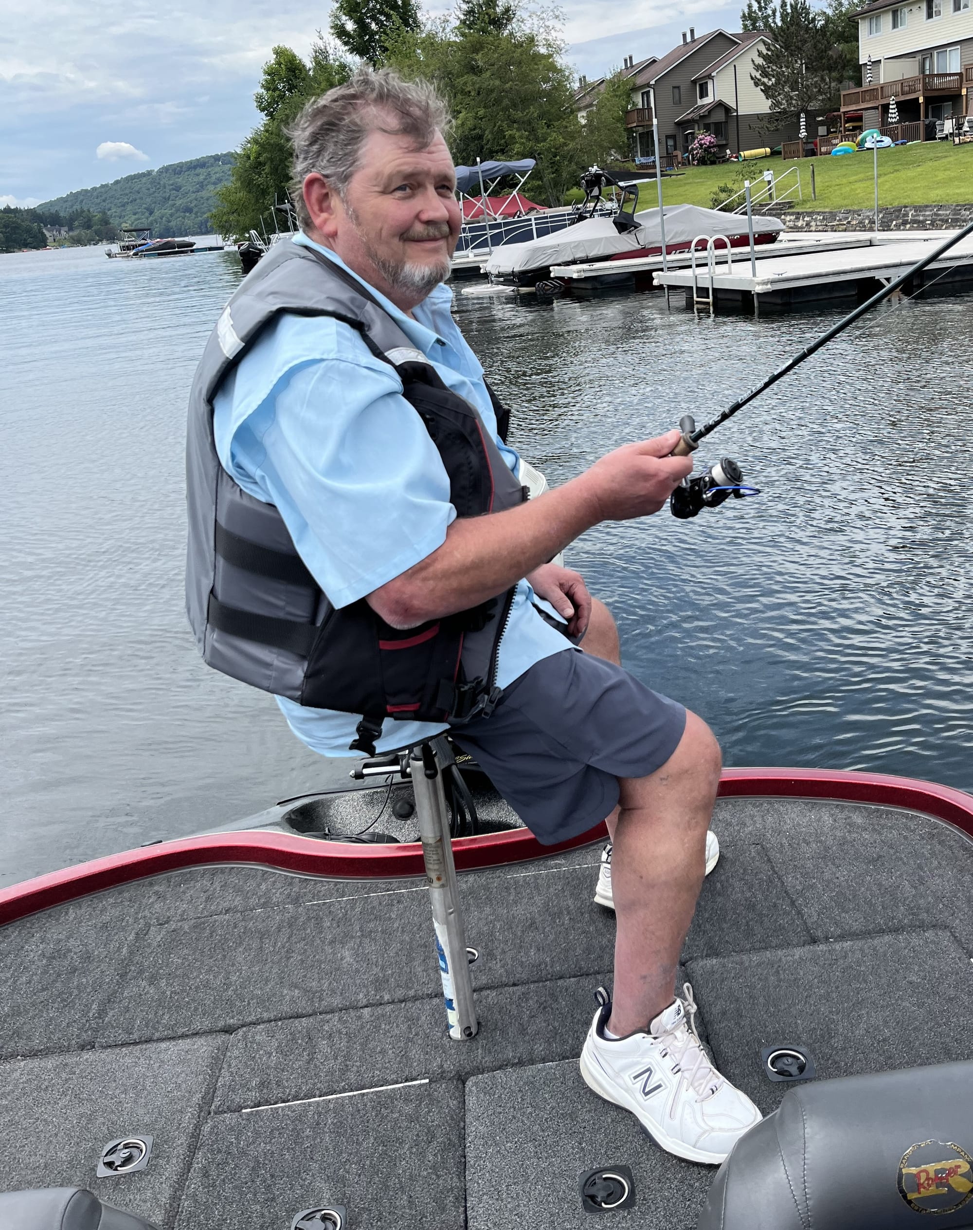 Jeannie and Steve at Deep Creek June 2024