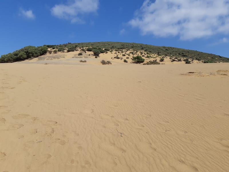 Περπάτημα στην '' έρημο '' της Λήμνου. H '' Σαχάρα '' Αμμοθίνες Αμμόλοφοι. Holidays. Διακοπές στη Λήμνο