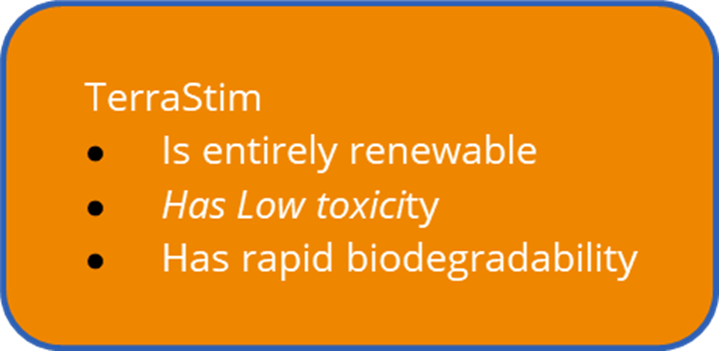 TerraStim is an environmentally friendly product.