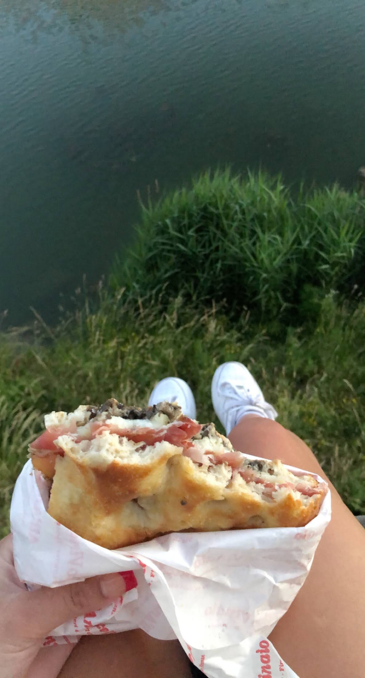 Lunch by the Arno River