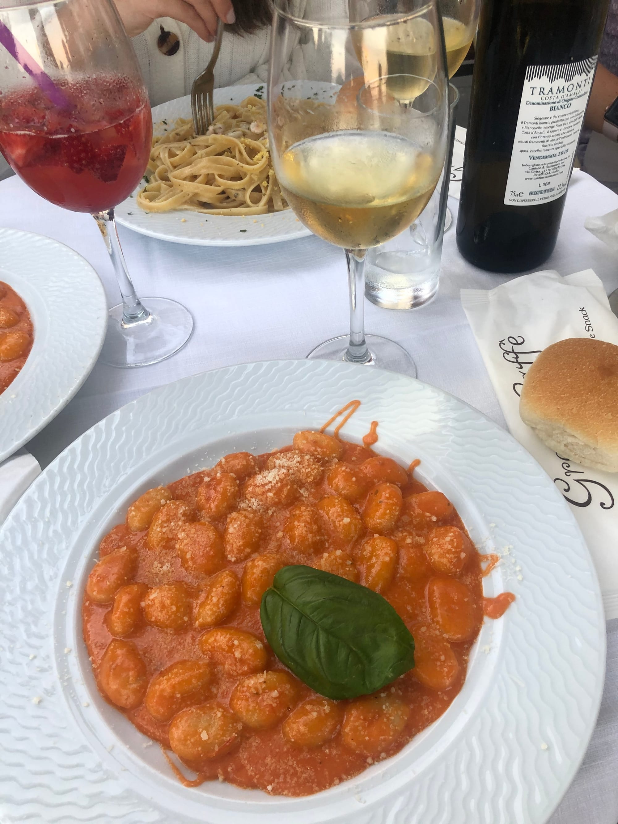 Dinner in Amalfi Coast