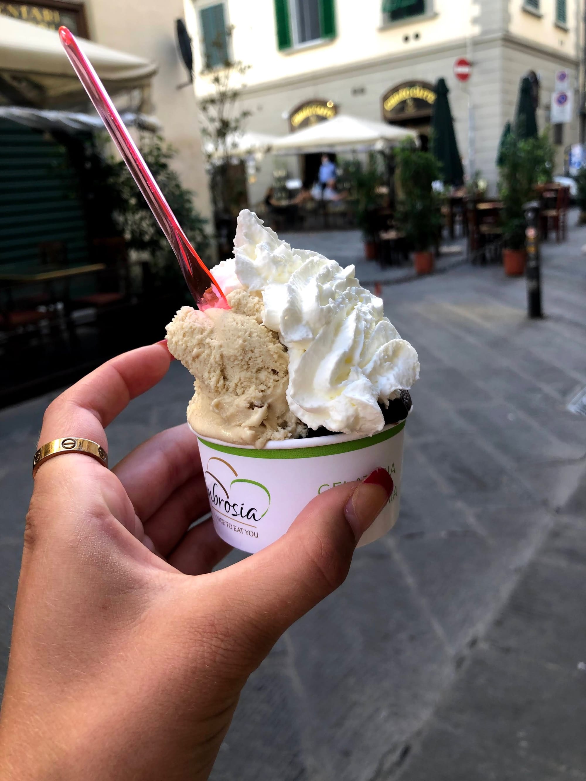 Gelato in Florence