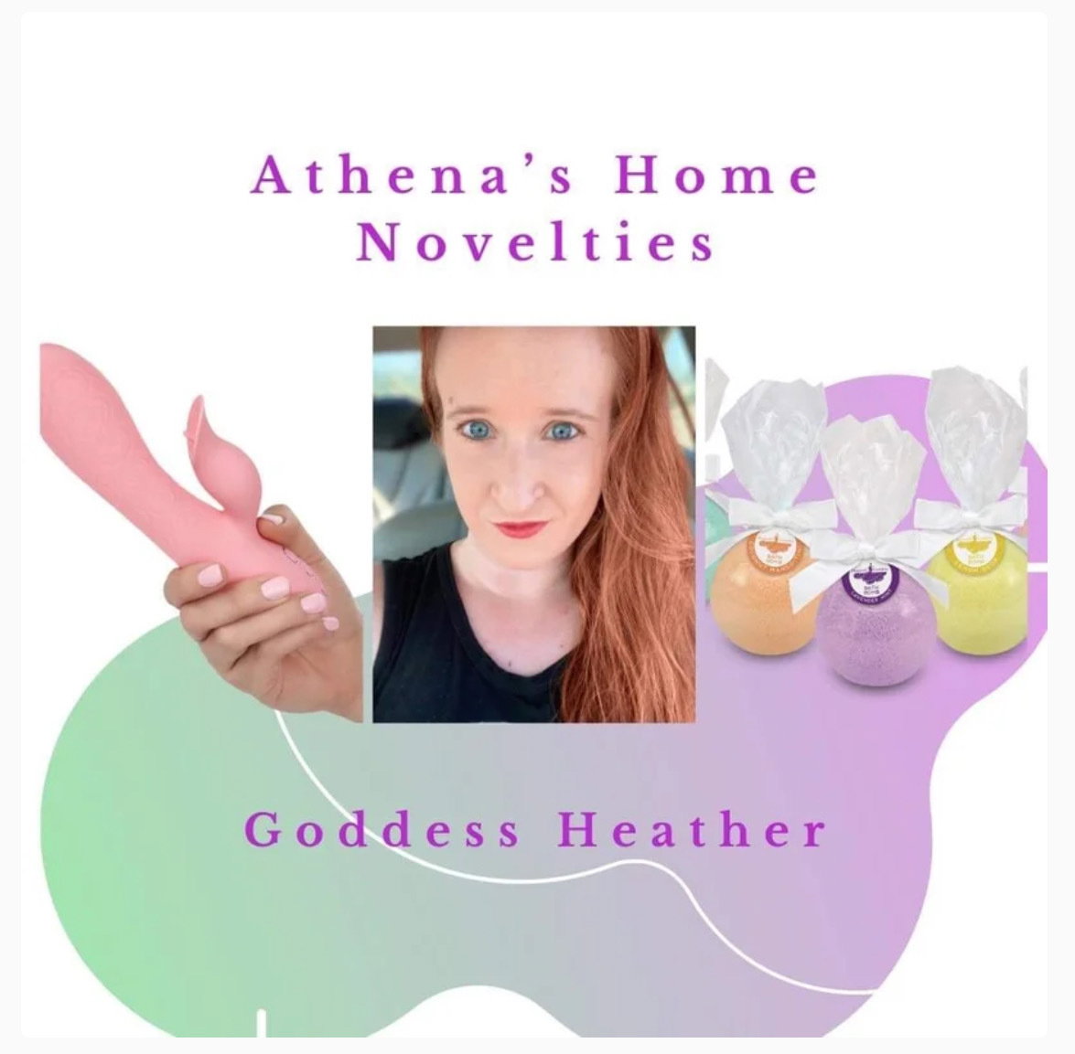 Click HERE to Shop Athena’s Home Novelties & Heavenly Goddess Products with Heather Day