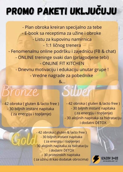 Šta uključuje 3x22 izazov?  image