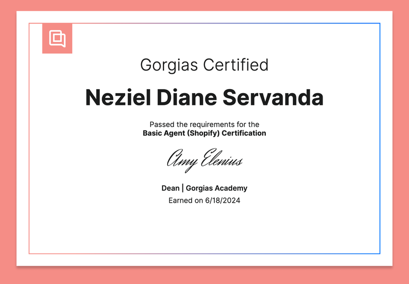 Basic Agent (Shopify) Certification