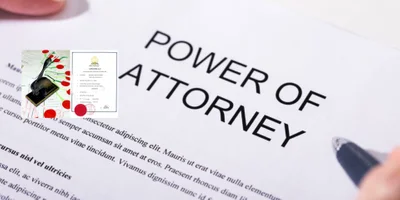 Power of Attorney - Signed in front of Notary Public image