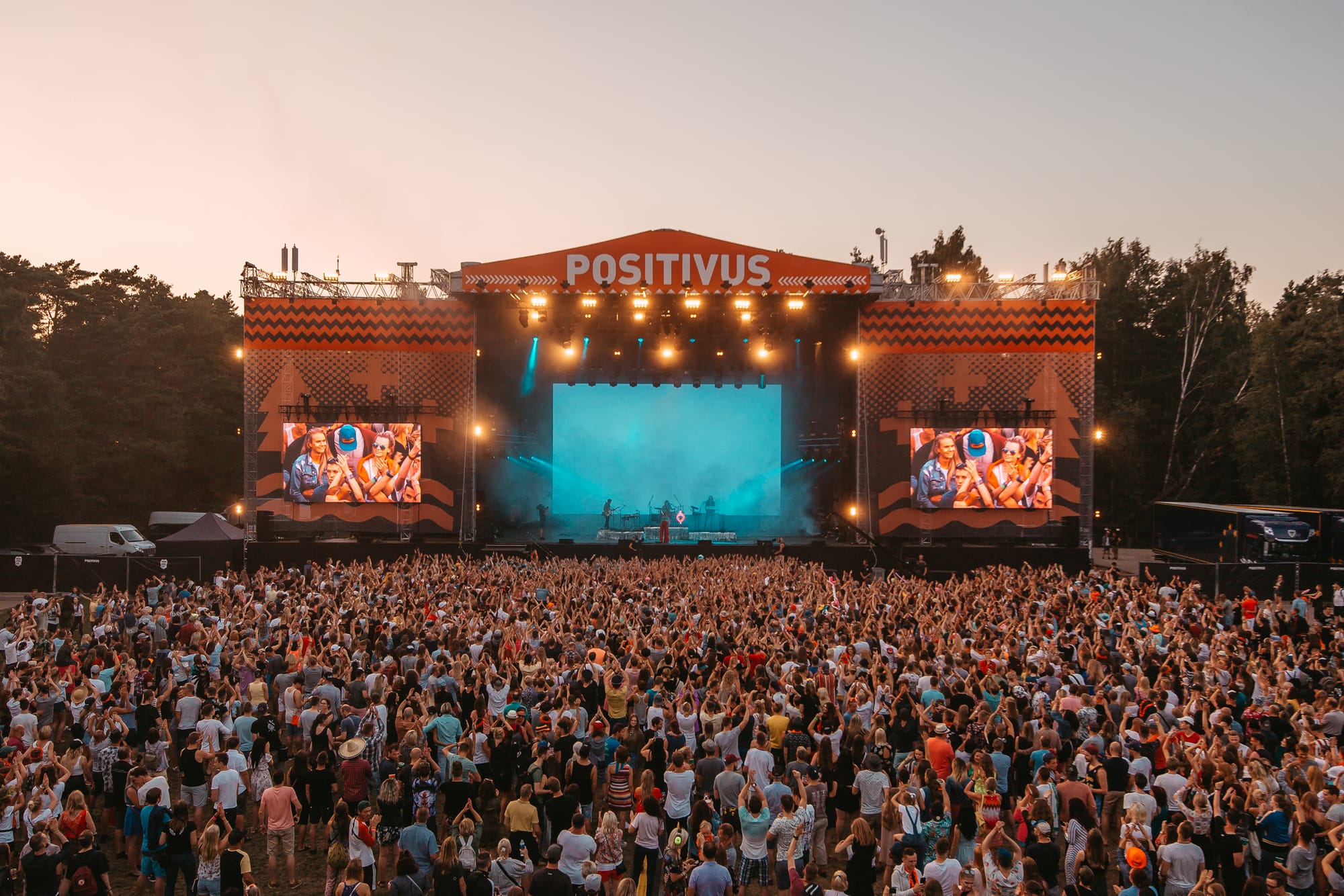 Līdz Positivus mazāk nekā trīs nedēļas