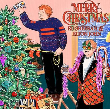 Eds Šīrans un Eltons Džons apvienojas labdarībai veltītā Ziemassvētku dziesmā ”Merry Christmas”