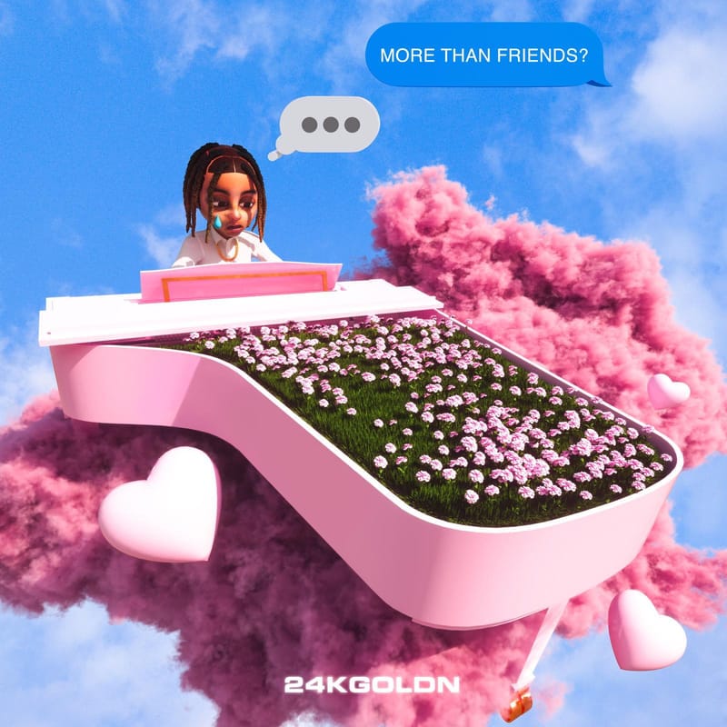 24kGoldn jaunā skaņdarbā “More Than Friends" meklē vairāk nekā draugu!