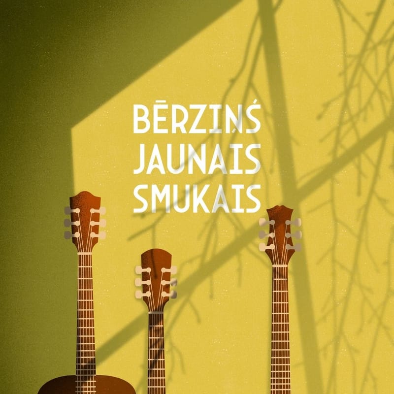 Trīs ģitāristi izdod albumu “Bērziņš Jaunais Smukais”