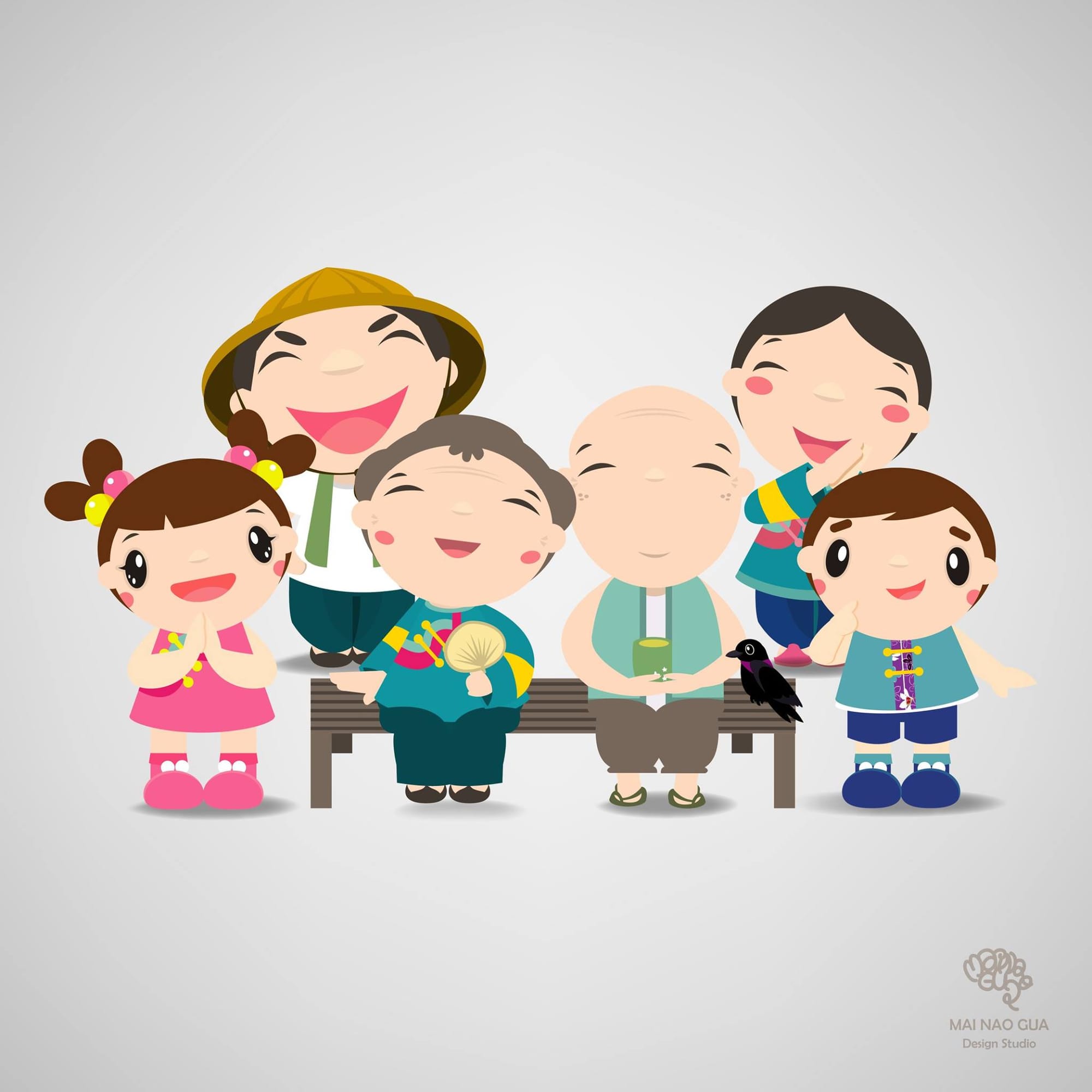 吉祥物設計(以阿桃園哥、北水小酷、捷寶、客家、港務局波塔為例)