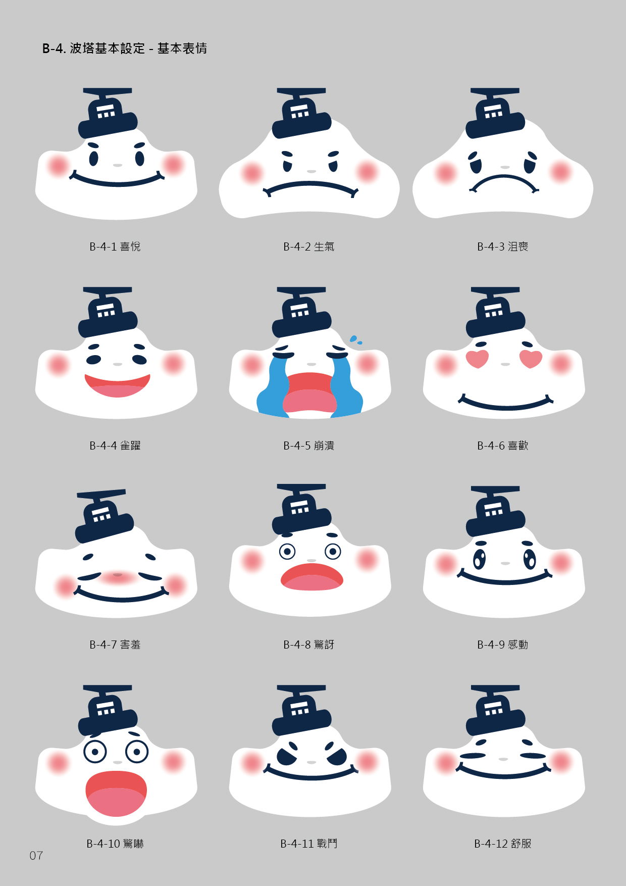 吉祥物設計(以阿桃園哥、北水小酷、捷寶、客家、港務局波塔為例)