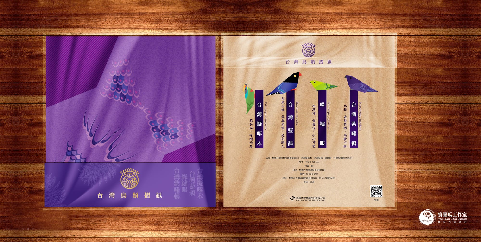 台灣原生種鳥類摺紙