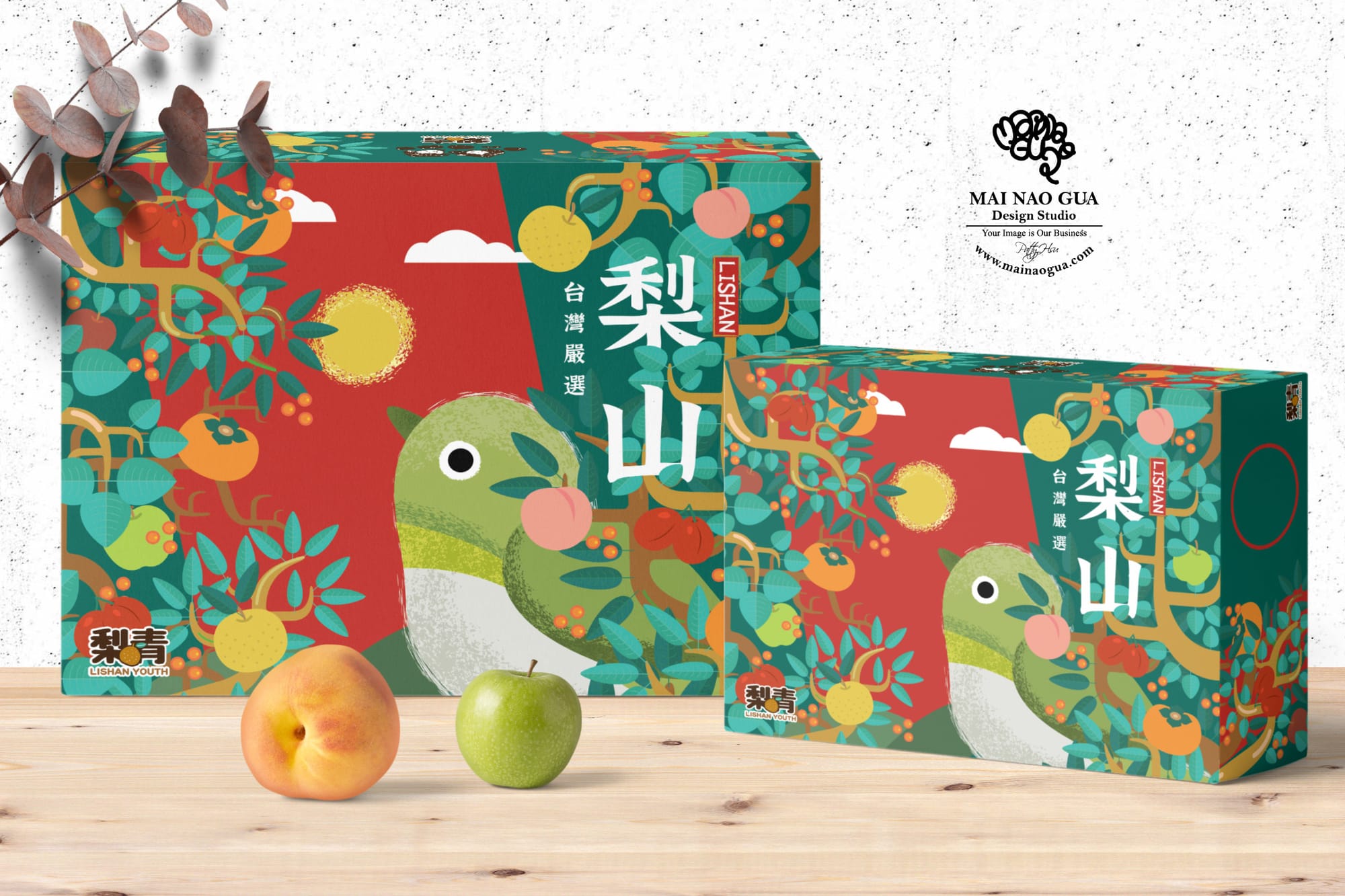 丸男農產禮盒設計