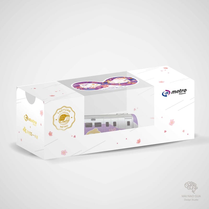 包裝設計（以桃捷禮盒為例）