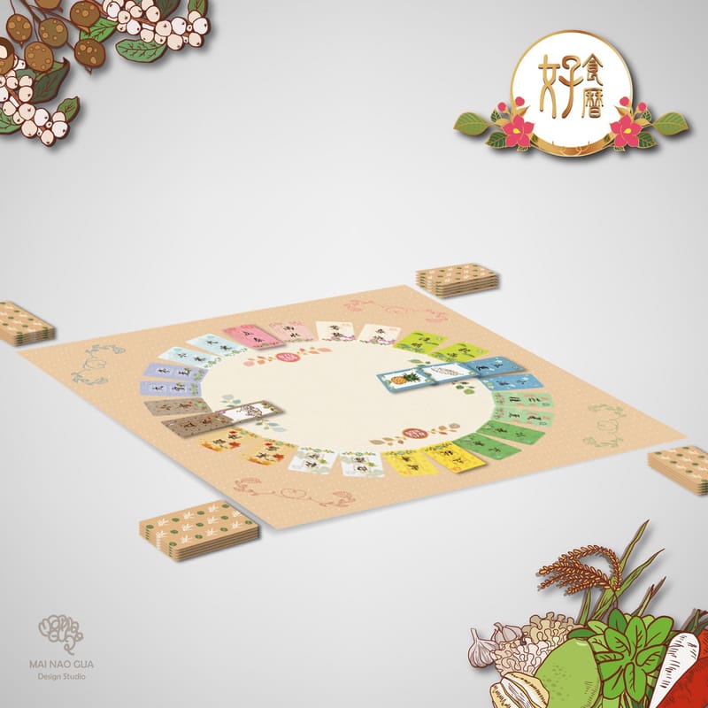 桌遊設計(以好食曆為例) - 南投縣政府水保局