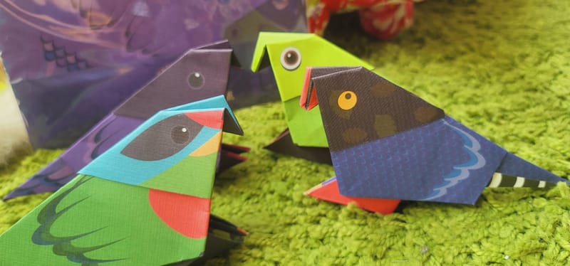 台灣原生種鳥類摺紙