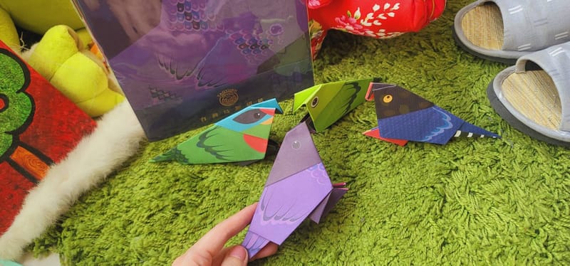 台灣原生種鳥類摺紙