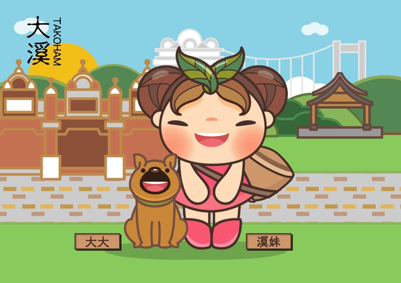 吉祥物設計(以阿桃園哥、北水小酷、捷寶、客家、港務局波塔為例)