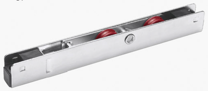 Adjustable double wheel nylon door roller SR 24