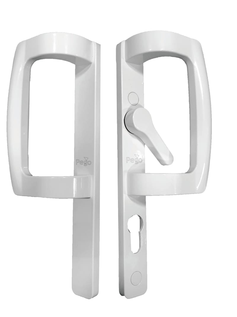 sliding non- lockable patio handle with dummy handle SL 33D