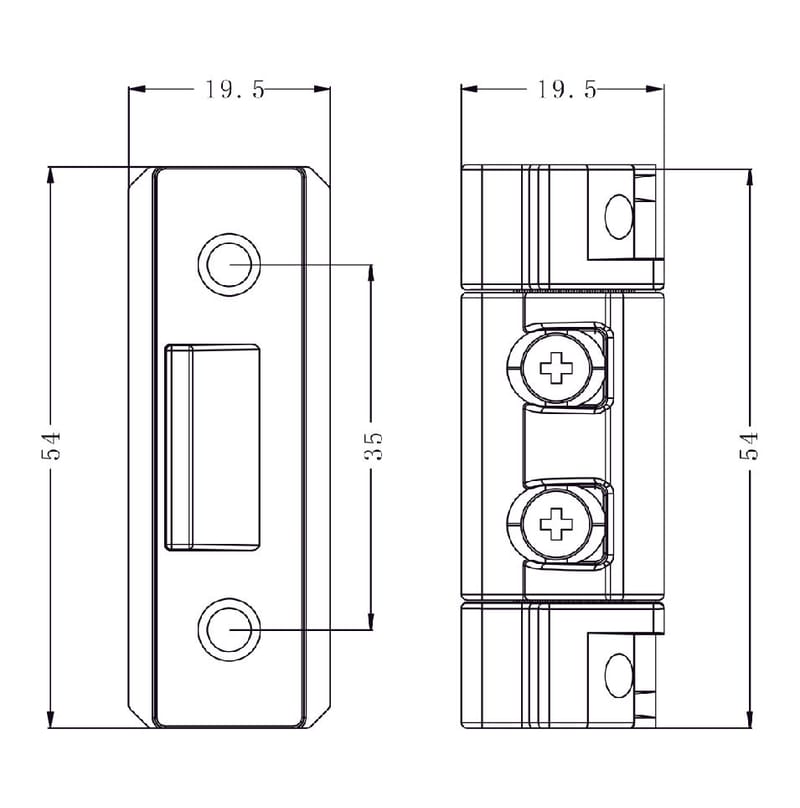 Center Support Hinge BH 07