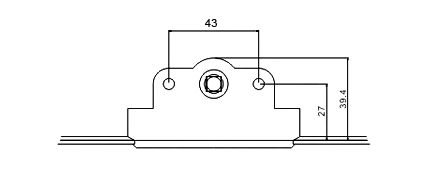 Casement door espage CDG 1800X30