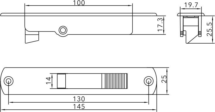 Sliding Touch Lock SL 31A
