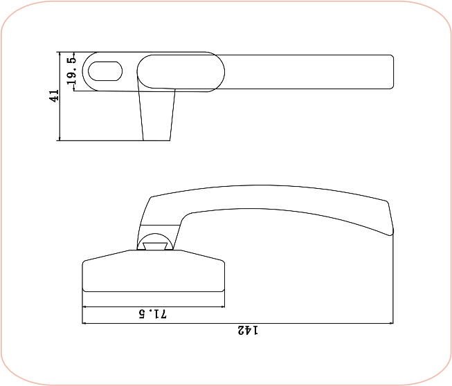 Cockspur handle HD 48