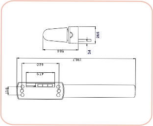 Cremone Handle SL 45F