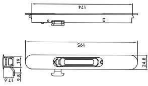 Sliding Door Lock SL 13