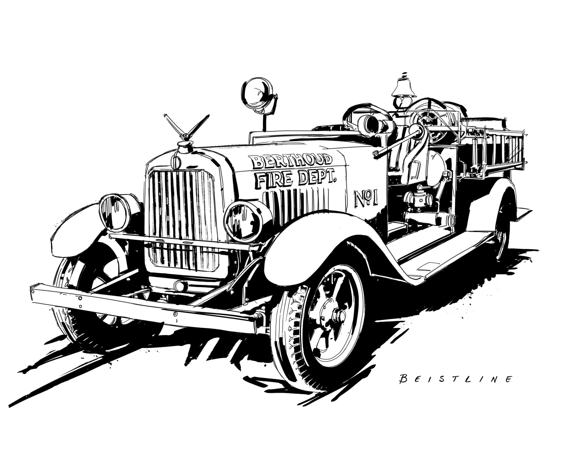 The 1927 GMC Firetruck