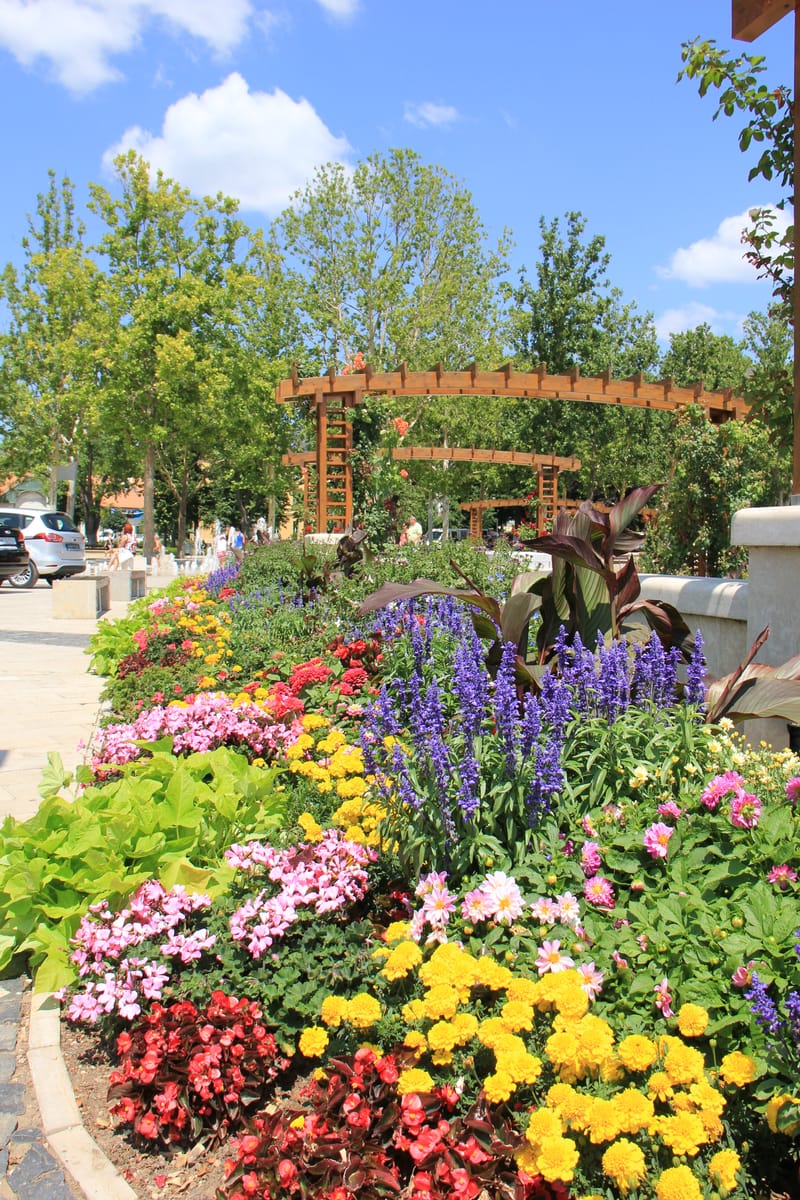 2010-2019 Balatonfüred egy- és kétnyári kiültetéseinek tervezése