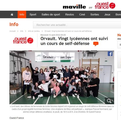 Stage au Lycée Nicolas Appert
