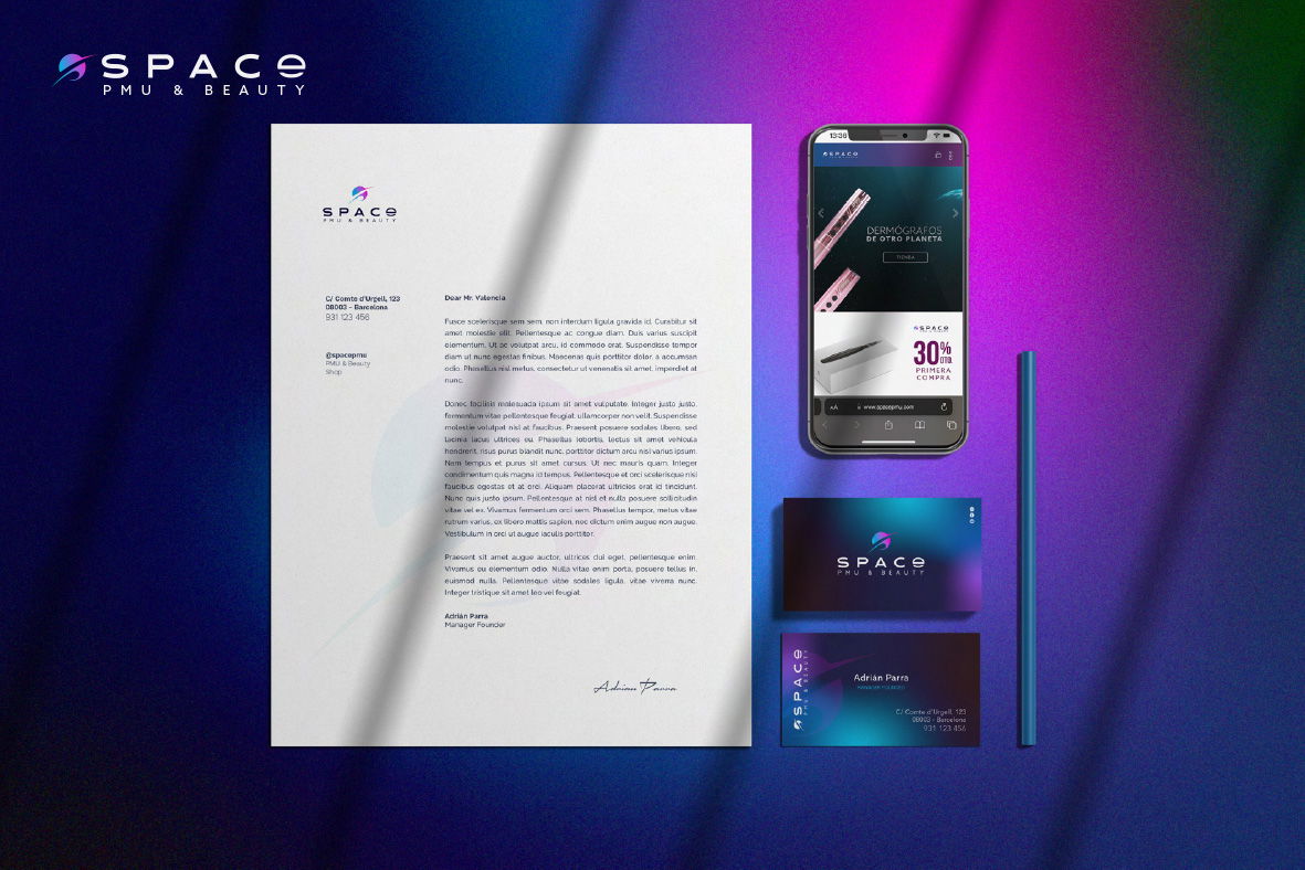 Branding e identidad coorporativa SPACE